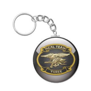 SEAL Team 3 Patch Keychain