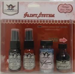 Paint Systems Kit Vintage Love Notes Tattered Angels Ink Pads