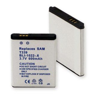 600mA, 3.7V Replacement Li Ion Battery for Samsung SGH T339 Cell Phones   Empire Scientific #BLI 1022 .6 