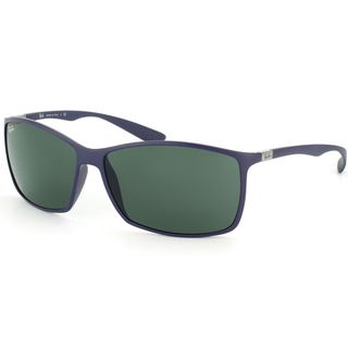 Ray Ban 4179 Liteforce 883/71 Matte Blue Sunglasses Ray Ban Fashion Sunglasses