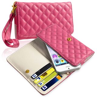 BasAcc Hot Pink Universal Leather Wallet Case BasAcc Cases & Holders