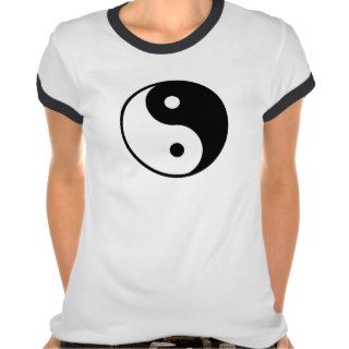 Yin Yang Pattern T Shirt