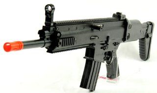 Spring FN SCAR H Socom Airsoft Scar Rifle   FPS 340 Airsoft Gun Toys & Games