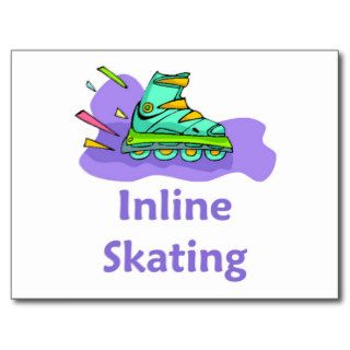 Inline Skating Postcards