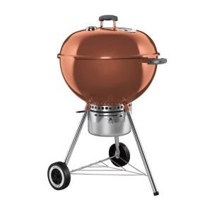 Weber One Touch Gold 22 1/2 in. Charcoal Grill in Copper 1352001