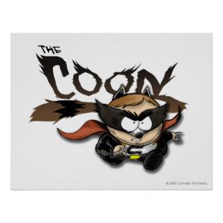 The Coon Running Print