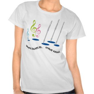 Funny Flute Player Gift Tshirts
