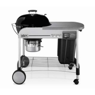 Weber Performer Platinum 22 1/2 in. Charcoal Grill in Black 1481001