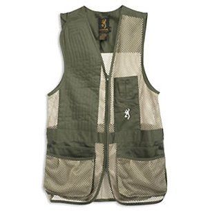 Browning Broken Birds Shooting Vest Pine/Tan, XL Md 3050209404  Hunting And Shooting Equipment  Sports & Outdoors