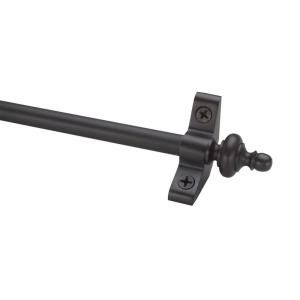 Zoroufy Select Collection Brass Tubular 36 in. x 3/8 in. Oil Rubbed Bronze Finish Stair Rod Set with Urn Finials 03275