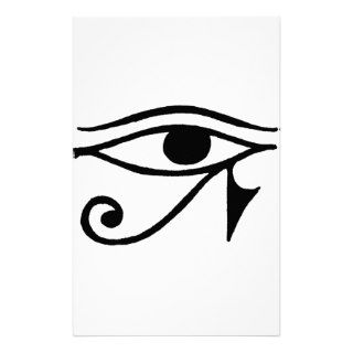 Eye of Horus Stationery Design
