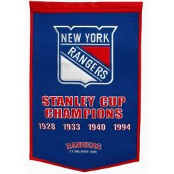 New York Rangers NHL Dynasty Banner Hockey