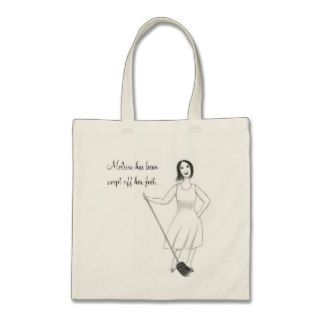 Swept Off Her Feet Bridal Shower Canvas Bags