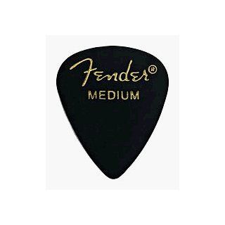 Fender 351 Classic Celluloid Guitar Picks 144 Pack (1 Gross)   Black   Extra Heavy Musical Instruments