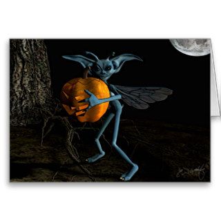 'Pumpkin Thief' Card