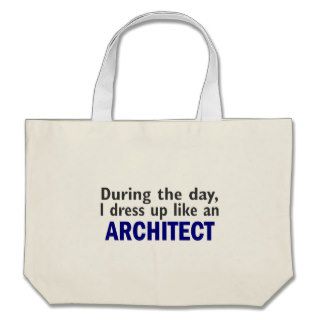 Architect During The Day Canvas Bag
