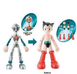 Build Your Own ASTRO BOY W/Light Up Eyes 8" Action Figure (2004 BanDai) Toys & Games