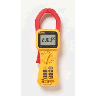 Fluke 355 True RMS Clamp Meter, 2, 000A AC/DC, Conductors to 58mm, Voltage, Frequency, and Resistance Measurement Voltage Testers