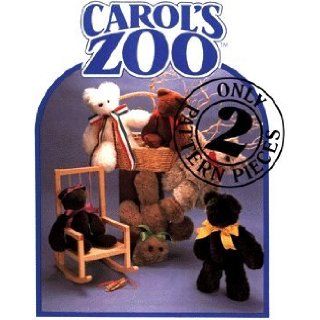 Carol's Zoo   Carol's Bear   Pattern & Instructions Carol Cruise Books