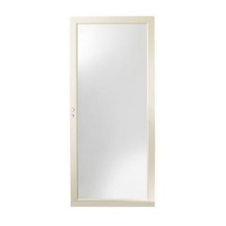 Andersen 3000 Series 36 in. Almond Left Hand Full View Storm Door with Fast and Easy Installation System H3FEL36AL