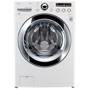 LG Electronics 4.0 DOE cu. ft. High Efficiency Front Load Washer with Steam in White, ENERGY STAR WM3250HWA