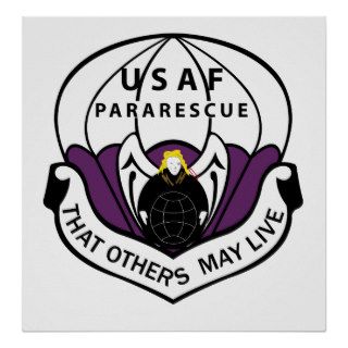 United States Air Force Pararescue Posters