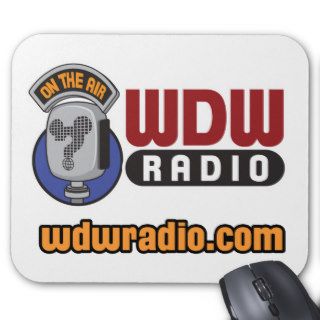 WDW Radio Logo Gear Mousepad