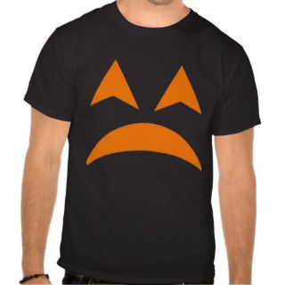 Mean Face Jack O'Lantern Pumpkin Shirt 1