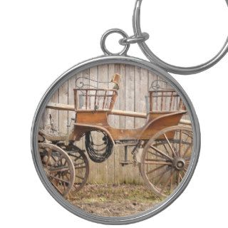 Horse Drawn Carriage Coach Surrey Gifts Keychains