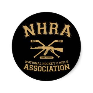 National Hockey and Rifle Association Stickers