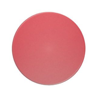 Cherry Red Background. Chic Fashion Color Trend Coaster