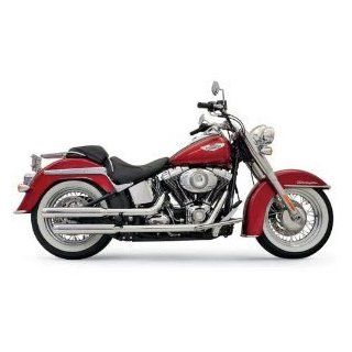 Bassani 1S27N 3 Firepower Grooved Slip On Mufflers For Harley Davidson Softail Deluxe Models Automotive