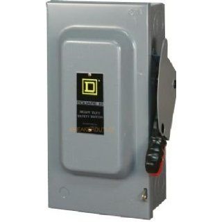 HU362 SQUARE D Non Fusible Safety Switch 60A 600V Computers & Accessories