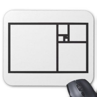 Golden Rectangle Mouse Pads