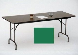 Folding Table (36x72") in Green by Correll  