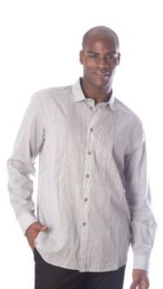 John Varvatos U.S.A. Mens Casual Shirt Gray Sz XL W327L1B 33H at  Mens Clothing store Button Down Shirts