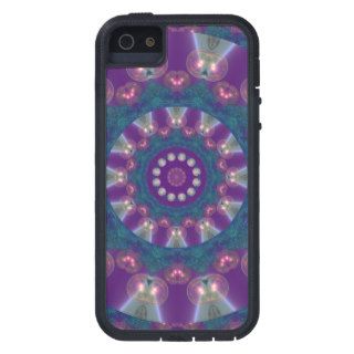 Light Gatherers, Magical Abstract Purple Mandala iPhone 5/5S Case