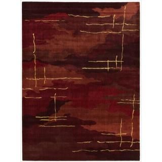 Nourison Parallels Abstract Multicolor Rug Nourison Accent Rugs