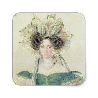 Portrait of Princess Elizabeth Vorontsova Sticker