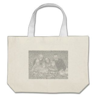 DIY Add Your Own Custom Photo Personalized Gift Canvas Bag