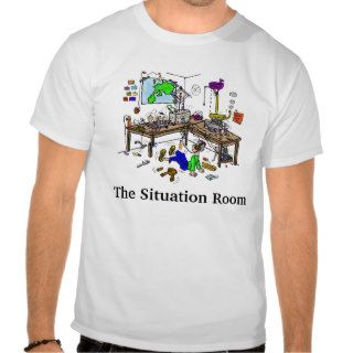 The Situation Room Ham Radio Shack T shirt