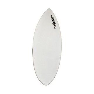Victoria PolyVac Carbon Skimboard, XLarge   White  Sports & Outdoors