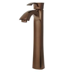 Vigo Otis Single Hole 1 Handle Bathroom Vessel Faucet in Oil Rubbed Bronze VG03023RB