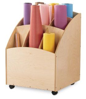 Jonti Craft Kydz Mobile Craft Bin Storage w 9 Slots   Childrens Shelves