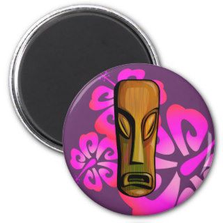 Tiki Refrigerator Magnet