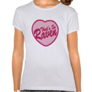 Raven "That's So Raven" Pink Heart Disney T shirts
