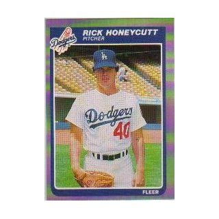 1985 Fleer #372 Rick Honeycutt Sports Collectibles