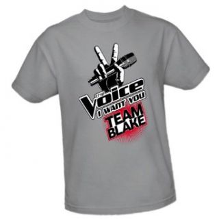Team Blake    The Voice Youth T Shirt, Youth Large Clothing