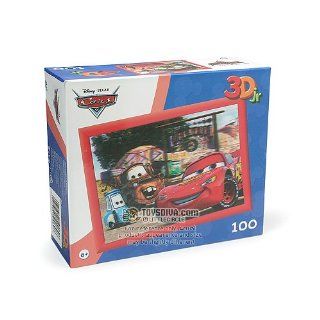 Disney Pixar Cars 3D Vision Puzzle 100 Pieces Toys & Games