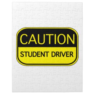 Caution Student Driver Puzzle